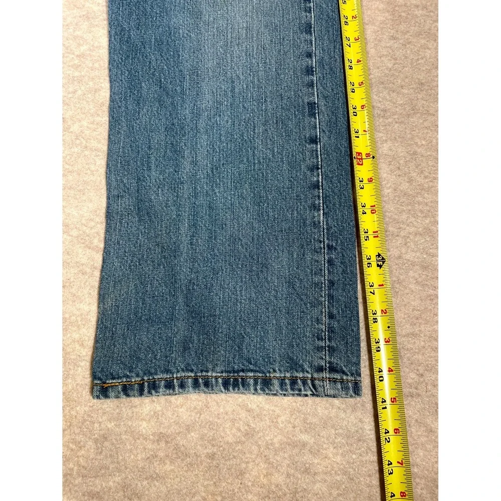 Levis 501 Original Fit Jeans Mens 36x30 Blue Denim Cotton Straight Leg High Rise